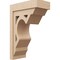 Ekena Millwork 10"W x 20"D x 30"H Classic Sheridan Rough Cedar Woodgrain TimberThane Corbel, Primed Tan CORUR10X20X30SHERCPR - alternate 1